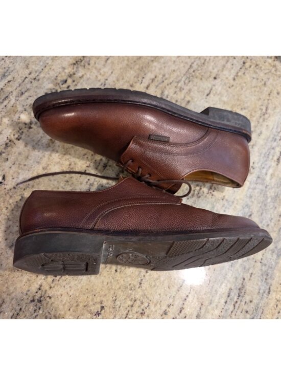 Mephisto Dress Shoes Men Size 8 Air Relax GoodYear Welt Brown Pebble Leather main image 8
